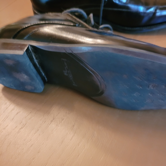 Stacy Adams Men's Black Leather Dress Shoes - Picture 6 of 6